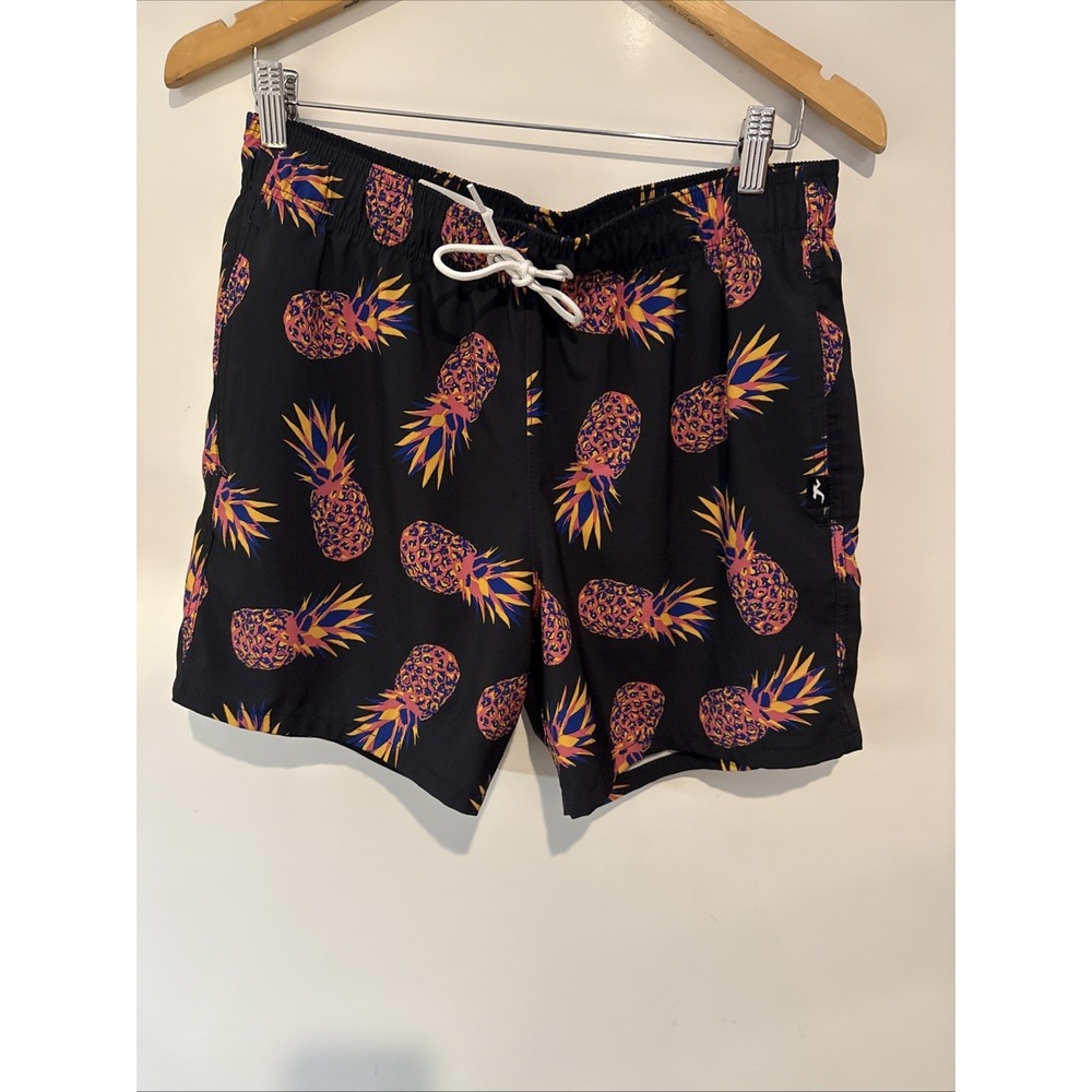 Hollister Pineapple Pink Swim Shorts Size M Mesh